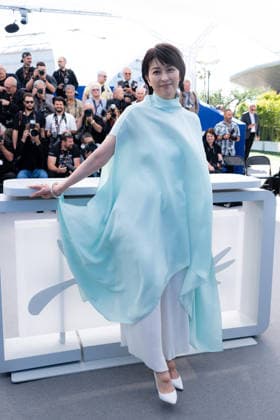 Cannes Nagi Notes Photocall LZ Takako Matsu attend the Nagi Notes Quelques jours a Nagi photocall during the 79th Cannes Film Festival in Cannes on May 14, 2026. Photo by Laurent Zabulon ABACAPRESS.COM Cannes  Copyright: xZabulonxLaurentx