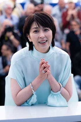 Cannes Nagi Notes Photocall LZ Takako Matsu attend the Nagi Notes Quelques jours a Nagi photocall during the 79th Cannes Film Festival in Cannes on May 14, 2026. Photo by Laurent Zabulon ABACAPRESS.COM Cannes  Copyright: xZabulonxLaurentx
