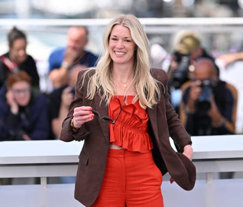 79th Cannes Film Festival: Tangles: A Story About Alzheimer s, My Mother and Me photocall CANNES, FRANCE - MAY 14: Canadian director, screenwriter and producer Leah Nelson poses during a photocall for the film Tangles: A Story About Alzheimer s, My Mother and Me at the 79th edition of the Cannes Film Festival in Cannes, France on May 14, 2026. Mustafa Yalcin Anadolu Cannes France. Editorial use only. Please get in touch for any other usage.  Copyright: x2026xAnadoluxMustafaxYalcinx