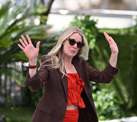79th Cannes Film Festival: Tangles: A Story About Alzheimer s, My Mother and Me photocall CANNES, FRANCE - MAY 14: Canadian director, screenwriter and producer Leah Nelson poses during a photocall for the film Tangles: A Story About Alzheimer s, My Mother and Me at the 79th edition of the Cannes Film Festival in Cannes, France on May 14, 2026. Mustafa Yalcin Anadolu Cannes France. Editorial use only. Please get in touch for any other usage.  Copyright: x2026xAnadoluxMustafaxYalcinx