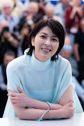 Cannes Nagi Notes Photocall LZ Takako Matsu attend the Nagi Notes Quelques jours a Nagi photocall during the 79th Cannes Film Festival in Cannes on May 14, 2026. Photo by Laurent Zabulon ABACAPRESS.COM Cannes  Copyright: xZabulonxLaurentx