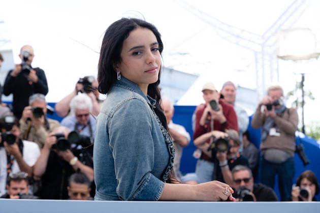 Cannes Quelques Mots D Amour Photocall LZ Hafsia Herzi attends the Quelques Mots D Amour photocall during the 79th Cannes Film Festival in Cannes on May 14, 2026. Photo by Laurent Zabulon ABACAPRESS.COM Cannes  Copyright: xZabulonxLaurentx