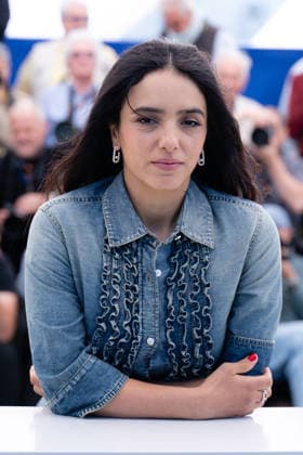 Cannes Quelques Mots D Amour Photocall LZ Hafsia Herzi attends the Quelques Mots D Amour photocall during the 79th Cannes Film Festival in Cannes on May 14, 2026. Photo by Laurent Zabulon ABACAPRESS.COM Cannes  Copyright: xZabulonxLaurentx