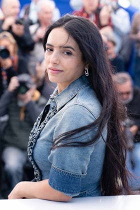 Cannes Quelques Mots D Amour Photocall LZ Hafsia Herzi attends the Quelques Mots D Amour photocall during the 79th Cannes Film Festival in Cannes on May 14, 2026. Photo by Laurent Zabulon ABACAPRESS.COM Cannes  Copyright: xZabulonxLaurentx