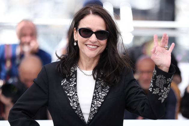 Cannes Tangles Photocall JD Julia Louis-Dreyfus attend the Tangles photocall during the 79th Cannes Film Festival in Cannes on May 14, 2026. Photo by Jerome Dominé ABACAPRESS.COM Cannes France  Copyright: xDominexJerome ABACAx