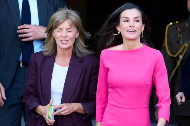 14-05-2026 Madrid Queen Letizia and Spanish Health minister Monica Garcia during the 17th Latinamerican Health Conference at the Teatro real in Madrid. No Spain Â  Copyright: xPPEx