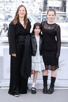 Cannes El Deshielo Photocall JD Saskia Rosendahl, Maya O Rourke and Maia Rae Domagala attend the El Deshielo photocall during the 79th Cannes Film Festival in Cannes on May 14, 2026. Photo by Jerome Dominé ABACAPRESS.COM Cannes France  Copyright: xDominexJerome ABACAx