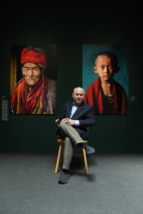 Presentation of the exhibition Icons with photographer Steve McCurry Photographer Steve McCurry during the presentation of the exhibition Icons by photographer Steve McCurry, on May 14, 2026, in Barcelona, Catalunya Spain The retrospective brings together more than 150 large format images, including the famous portrait of the Afghan girl It will be open until September 6, Monday to Sunday, with general admission at 16 euros 14 MAY 2026 PHOTOGRAPHIC EXHIBITION Barcelona, Catalunya Barcelona, Catalunya Spain  Copyright: xDavidxZorrakinox 7523006