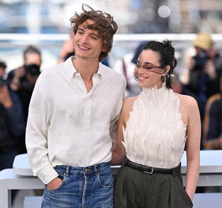 79th Cannes Film Festival: Tangles: A Story About Alzheimer s, My Mother and Me photocall CANNES, FRANCE - MAY 14: Canadian actor Vassili Schneider (L) and Swiss actress Souheila Yacoub (R) pose during a photocall for the film L’Age d Or (The Golden Age) at the 79th edition of the Cannes Film Festival in Cannes, France on May 14, 2026. Mustafa Yalcin Anadolu Cannes France. Editorial use only. Please get in touch for any other usage.  Copyright: x2026xAnadoluxMustafaxYalcinx