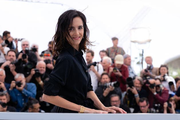 Cannes La Vie D Une Femme Photocall LZ Charline Bourgeois Tacquet attends the La Vie D Une Femme A Womans Life photocall during the 79th Cannes Film Festival in Cannes on May 14, 2026. Photo by Laurent Zabulon ABACAPRESS.COM Cannes  Copyright: xZabulonxLaurentx