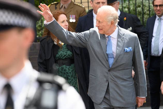 King Charles III Visits Golders Green, London, UK - Thursday 14 May 2026 King Charles III visits members of the Jewish community in Golders Green, London, England, UK on Thursday 14 May, 2026 to show solidarity and support., Credit:Justin Ng Avalon UK, England, London, Golders Green Copyright: xJustinxNgx xAvalonx 1098933245
