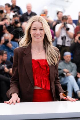 Cannes Tangles Photocall LZ Leah Nelson attends Tangles photocall during the 79th Cannes Film Festival in Cannes on May 14, 2026. Photo by Laurent Zabulon ABACAPRESS.COM Cannes  Copyright: xZabulonxLaurentx