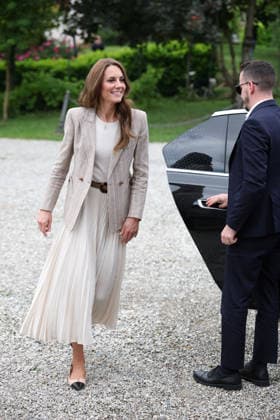 . 14 05 2026. Reggio Emilia, Italy. Kate Middleton, the Princess of Wales, during a visit to Agriturismo Al Vigneto, a vineyard and farmhouse , on the last engagement of her two day visit to Italy.  xPicturexbyxxi-Imagesx xPoolx IIM-26770-0044
