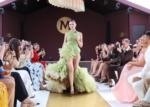 Magnum fashion show on the Magnum Cannes beach during the 79th Cannes International Film Festival, France, May 14, 2026 Denis Guignebourg Bestimage After announcing the launch of Maison Magnum®, haute couture opens its exceptional podium to A Castillon for an exclusive showcase on May 14 on the Magnum Cannes beach on the occasion of the 79th Cannes Film Festival. Previously at the heart of Maison Magnum® an inaugural fashion show artistically directed by L Roach and couture silhouettes imagined by V Weinsanto celebrating a shared vision of pleasure as a sensory experience, at the crossroads of gourmandise and creativity This new take on gourmandise through creativity and contemporary culture will be crowned by a memorable evening on Thursd  Copyright: xDenisxGuignebourgx xBestimagexDenisxGuignebourgx xBestimagex
