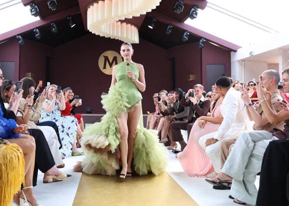 Magnum fashion show on the Magnum Cannes beach during the 79th Cannes International Film Festival, France, May 14, 2026 Denis Guignebourg Bestimage After announcing the launch of Maison Magnum®, haute couture opens its exceptional podium to A Castillon for an exclusive showcase on May 14 on the Magnum Cannes beach on the occasion of the 79th Cannes Film Festival. Previously at the heart of Maison Magnum® an inaugural fashion show artistically directed by L Roach and couture silhouettes imagined by V Weinsanto celebrating a shared vision of pleasure as a sensory experience, at the crossroads of gourmandise and creativity This new take on gourmandise through creativity and contemporary culture will be crowned by a memorable evening on Thursd  Copyright: xDenisxGuignebourgx xBestimagexDenisxGuignebourgx xBestimagex