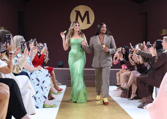 Heidi Klum and Low Roach at the Magnum fashion show on the Magnum Cannes beach during the 79th Cannes International Film Festival, France, May 14, 2026 Denis Guignebourg Bestimage After announcing the launch of Maison Magnum®, haute couture opens its exceptional podium to A Castillon for an exclusive showcase on May 14 on the Magnum Cannes beach on the occasion of the 79th Cannes Film Festival. Previously at the heart of Maison Magnum® an inaugural fashion show artistically directed by L Roach and couture silhouettes imagined by V Weinsanto celebrating a shared vision of pleasure as a sensory experience, at the crossroads of gourmandise and creativity This new take on gourmandise through creativity and contemporary culture will be crowned  Copyright: xDenisxGuignebourgx xBestimagexDenisxGuignebourgx xBestimagex