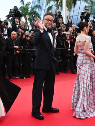 IPA84686067 - Cannes, 79th Cannes Film Festival 2026, evening 3 - red carpet for Fatherland. Pictured is Seth Rogen  Copyright: xManuelexMangiarottix xPoolxPhotoxEventsx07x 84686067