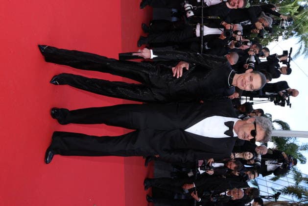Cannes - Fatherland Red Carpet Pawel Pawlikowski and Malgosia Bela attend the Fatherland screening during the 79th annual Cannes Film Festival at Palais des Festivals on May 14, 2026 in Cannes, France. Photo by Jerome Domine ABACAPRESS.COM Cannes France  Copyright: xDominexJerome ABACAx