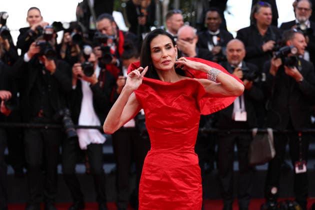 May 14, 2026, Cannes, Cote D azur, France: DEMI MOORE on the red carpet for the screening of FATHERLAND at the 79th Annual Cannes Film Festival at Palais des Festivals in Cannes, France Cannes France - ZUMAc179 20260514_zep_c179_037 Copyright: xMickaelxChavetx