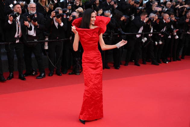 May 14, 2026, Cannes, Cote D azur, France: DEMI MOORE on the red carpet for the screening of FATHERLAND at the 79th Annual Cannes Film Festival at Palais des Festivals in Cannes, France Cannes France - ZUMAc179 20260514_zep_c179_036 Copyright: xMickaelxChavetx