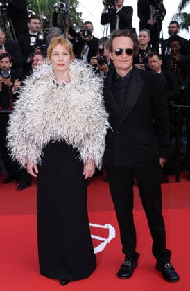 Cannes - Fatherland Red Carpet Sandra Huller and August Diehl attend the Fatherland screening during the 79th annual Cannes Film Festival at Palais des Festivals on May 14, 2026 in Cannes, France. Photo by Jerome Domine ABACAPRESS.COM Cannes France  Copyright: xDominexJerome ABACAx