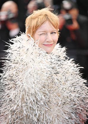 German actress Sandra Huller attends the premiere of Fatherland at the 79th Cannes Film Festival in Cannes, France on Thursday, May 14, 2026.  CAN20260514142 RUNExHELLESTAD