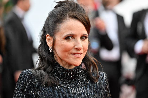 Cannes Screening Fatherland JR Julia Louis Dreyfus attending the screening of the movie Fatherland during the 79th Cannes Film Festival in Cannes, France on May 14, 2026. Photo by Julien Reynaud APS-Medias ABACAPRESS.COM Cannes France  Copyright: xReynaudxJulien APS-Medias ABACAx
