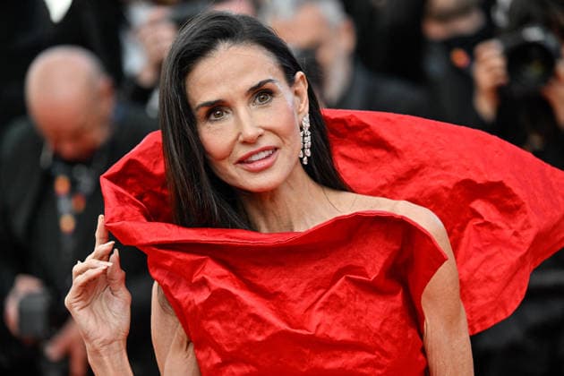 Cannes Screening Fatherland JR Demi Moore attending the screening of the movie Fatherland during the 79th Cannes Film Festival in Cannes, France on May 14, 2026. Photo by Julien Reynaud APS-Medias ABACAPRESS.COM Cannes France  Copyright: xReynaudxJulien APS-Medias ABACAx