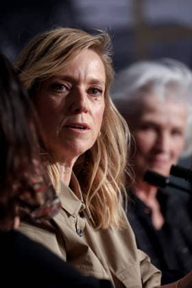 Cannes - La Vie d’une Femme A Woman s Life Press Conference Lea Drucker during the La vie d’une Femme (A Woman s Life) press conference at the 79th annual Cannes Film Festival on May 14, 2026 in Cannes, France. CANNES France  Copyright: xHaedrichxJean-Marc Pool ABACAPRESS.COMx