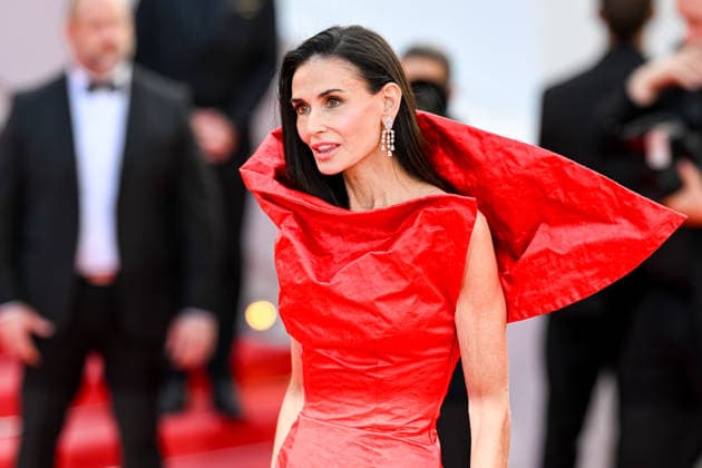 79eme Festival International du Film de Cannes Montée des marches du film Fatherland 79th International Cannes Film Festival Red Carpet of Fatherland movie 456007 2026 05 14 Cannes France Moore, Demi  Copyright: xEstellexCarlierx xStarfacex STAR_456007_010