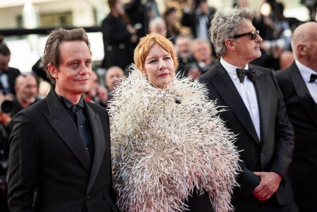 August Diehl, Sandra Hüller, Pawel Pawlikowski Montée des marches du film Fatherland lors du 79ème Festival International du Film de Cannes, le 14 mai 2026 Jacovides Moreau Bestimage Red carpet for Fatherland at the 79th Cannes International Film Festival on May 14, 2026 Cannes France  Copyright: xJACOVIDES-MOREAUx xBESTIMAGExJACOVIDES-MOREAUx xBESTIMAGEx