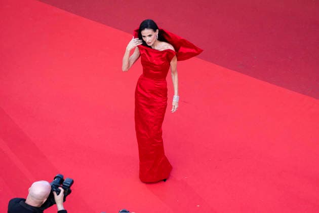 Demi Moore Montée des marches du film Fatherland lors du 79ème Festival International du Film de Cannes, le 14 mai 2026 Camilla Canalini Bestimage Red carpet for Fatherland at the 79th Cannes International Film Festival on May 14, 2026 Cannes France  Copyright: xCamillaxCanalinix xBestimagexCamillaxCanalinix xBestimagex