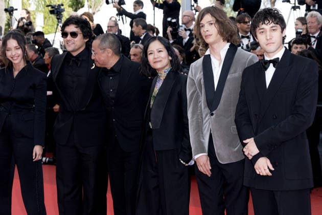 Lyna Khoudri, Will Sharpe, AJ Dungo, Phuong Mai Nguyen, Paul Kircher, Rio Vega Montée des marches du film Fatherland lors du 79ème Festival International du Film de Cannes, le 14 mai 2026 Olivier Borde Bestimage Red carpet for Fatherland at the 79th Cannes International Film Festival on May 14, 2026 Cannes France  Copyright: xOLIVIERxBORDEx xBESTIMAGExOLIVIERxBORDEx xBESTIMAGEx