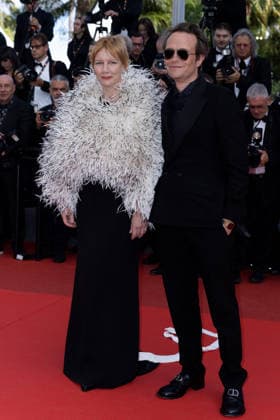 Sandra Hüller, Lukasz Zal Montée des marches du film Fatherland lors du 79ème Festival International du Film de Cannes, le 14 mai 2026 Olivier Borde Bestimage Red carpet for Fatherland at the 79th Cannes International Film Festival on May 14, 2026 Cannes France  Copyright: xOLIVIERxBORDEx xBESTIMAGExOLIVIERxBORDEx xBESTIMAGEx
