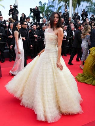 IPA84690717 - Cannes, 79th Cannes Film Festival 2026, evening 3 - red carpet of Fatherland. In the photo Sara Sampaio  Copyright: xManuelexMangiarottix xPoolxPhotoxEventsx07x 84690717