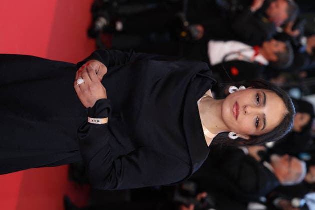 Cannes - Histoires Paralleles (Parallel Tales) Red Carpet Hafsia Herzi at the Histoires Paralleles (Parallel Tales) screening red carpet during the 79th annual Cannes Film Festival at Palais des Festivals on May 14, 2026 in Cannes, France. Photo by Jerome Domine ABACAPRESS.COM Cannes France  Copyright: xDominexJerome ABACAx