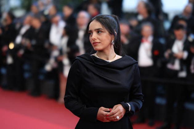 Cannes - Histoires Paralleles (Parallel Tales) Red Carpet Hafsia Herzi at the Histoires Paralleles (Parallel Tales) screening red carpet during the 79th annual Cannes Film Festival at Palais des Festivals on May 14, 2026 in Cannes, France. Photo by Jerome Domine ABACAPRESS.COM Cannes France  Copyright: xDominexJerome ABACAx