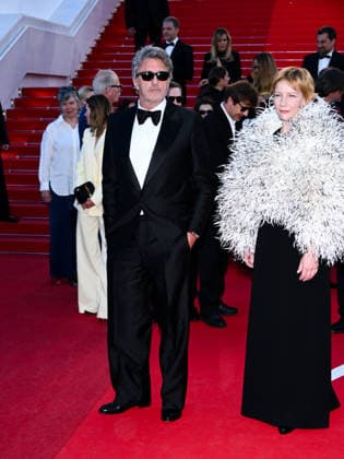 IPA84690909 - Cannes, 79th Cannes Film Festival 2026, evening 3 - red carpet for Fatherland. Pictured: PaweÅ‚ Pawlikowski, Sandra Hüller  Copyright: xTerenghi Ipa-Agency.netx xPoolxPhotoxEventsx07x 84690909