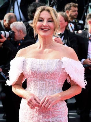 IPA84691069 - Cannes, 79th Cannes Film Festival 2026, evening 3 - red carpet of Fatherland Pictured: Frauke Ludowig  Copyright: xAlbertoxTerenghix xPoolxPhotoxEventsx07x 84691069