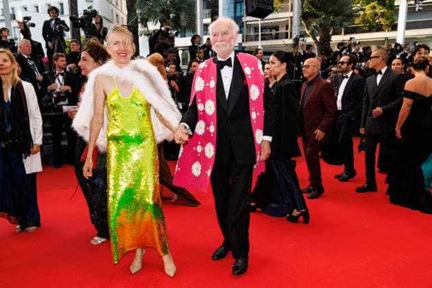 Anne Marie Cahen Salvador, Nicolas Seydoux Montée des marches du film Histoires parallèles lors du 79ème Festival International du Film de Cannes, le 14 mai 2026 Jacovides Moreau Bestimage Red carpet for Parallel tales at the 79th Cannes International Film Festival on May 14, 2026 Cannes France  Copyright: xJACOVIDES-MOREAUx xBESTIMAGExJACOVIDES-MOREAUx xBESTIMAGEx
