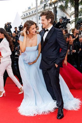 Pregnant Barbara Palvin and her husband Dylan Sprouse Walk up the steps for Parallel tales at the 79th Cannes International Film Festival on May 14, 2026 Jacovides Moreau Bestimage Red carpet for Parallel tales at the 79th Cannes International Film Festival on May 14, 2026 Cannes France  Copyright: xJACOVIDES-MOREAUx xBESTIMAGExJACOVIDES-MOREAUx xBESTIMAGEx