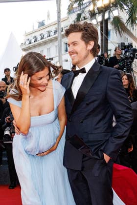 Pregnant Barbara Palvin and her husband Dylan Sprouse Walk up the steps for Parallel tales at the 79th Cannes International Film Festival on May 14, 2026 Jacovides Moreau Bestimage Red carpet for Parallel tales at the 79th Cannes International Film Festival on May 14, 2026 Cannes France  Copyright: xJACOVIDES-MOREAUx xBESTIMAGExJACOVIDES-MOREAUx xBESTIMAGEx