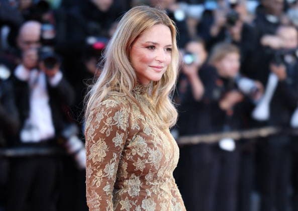 Cannes - Histoires Paralleles (Parallel Tales) Red Carpet Virginie Efira at the Histoires Paralleles (Parallel Tales) screening red carpet during the 79th annual Cannes Film Festival at Palais des Festivals on May 14, 2026 in Cannes, France. Photo by Jerome Domine ABACAPRESS.COM Cannes France  Copyright: xDominexJerome ABACAx