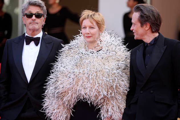 Pawel Pawlikowski, Sandra Hüller and August Diehl at the premiere of the feature film Fatherland at the Festival de Cannes 2026 79 Cannes International Film Festival at the Palais des Festivals Cannes, 14 05 206 Foto:xD.xBedrosianx xFuturexImagex fatherland_6617