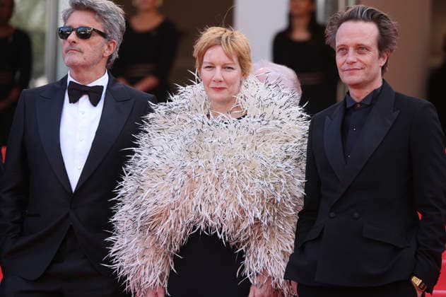 Pawel Pawlikowski, Sandra Hüller and August Diehl at the premiere of the feature film Fatherland at the Festival de Cannes 2026 79 Cannes International Film Festival at the Palais des Festivals Cannes, 14 05 206 Foto:xD.xBedrosianx xFuturexImagex fatherland_6618