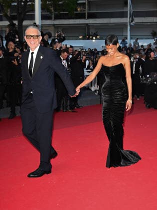 IPA84691991 - Cannes, 79th Cannes Film Festival 2026, evening 3 - red carpet of Histoires Paralleles (Parallel Tales). Pictured are Narah Baptista, Vincent Cassel  Copyright: xManuelexMangiarottix xPoolxPhotoxEventsx07x 84691991