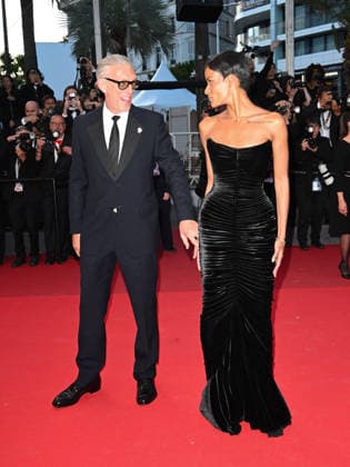 IPA84692001 - Cannes, 79th Cannes Film Festival 2026, evening 3 - red carpet of Histoires Paralleles (Parallel Tales). Pictured are Narah Baptista, Vincent Cassel  Copyright: xManuelexMangiarottix xPoolxPhotoxEventsx07x 84692001