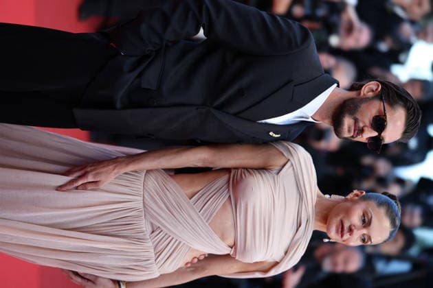 Cannes - Histoires Paralleles (Parallel Tales) Red Carpet Natasha Andrews and Pierre Niney at the Histoires Paralleles (Parallel Tales) screening red carpet during the 79th annual Cannes Film Festival at Palais des Festivals on May 14, 2026 in Cannes, France. Photo by Jerome Domine ABACAPRESS.COM Cannes France  Copyright: xDominexJerome ABACAx