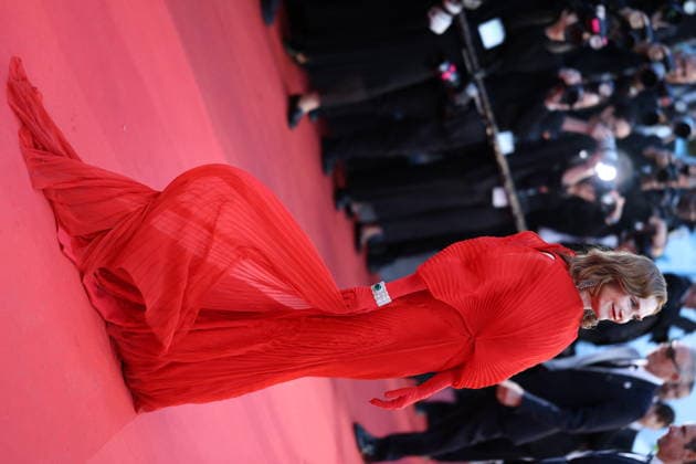 Cannes - Histoires Paralleles (Parallel Tales) Red Carpet Isabelle Huppert at the Histoires Paralleles (Parallel Tales) screening red carpet during the 79th annual Cannes Film Festival at Palais des Festivals on May 14, 2026 in Cannes, France. Photo by Jerome Domine ABACAPRESS.COM Cannes France  Copyright: xDominexJerome ABACAx