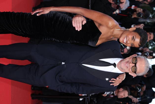 Cannes - Histoires Paralleles (Parallel Tales) Red Carpet Vincent Cassel and girlfriend, Narah Baptista at the Histoires Paralleles (Parallel Tales) screening red carpet during the 79th annual Cannes Film Festival at Palais des Festivals on May 14, 2026 in Cannes, France. Photo by Jerome Domine ABACAPRESS.COM Cannes France  Copyright: xDominexJerome ABACAx